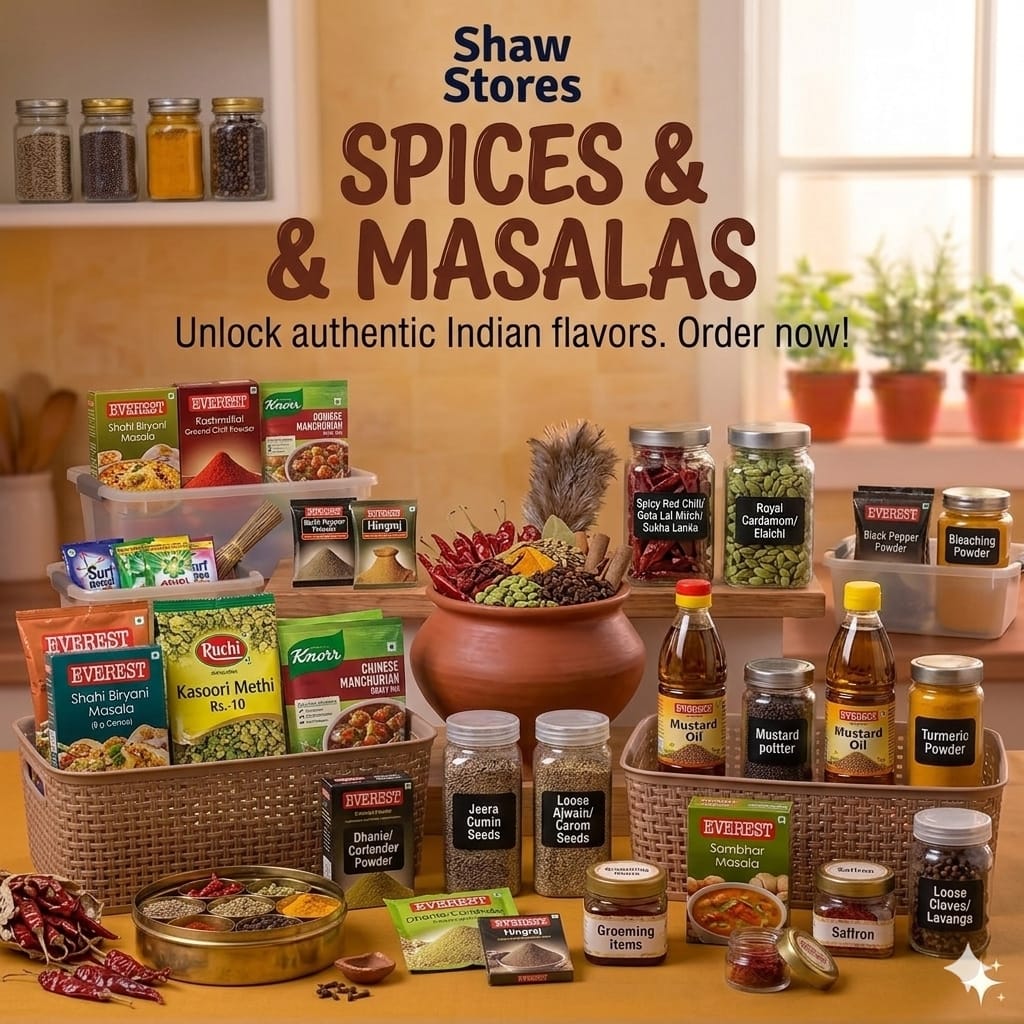 Spices & Masalas