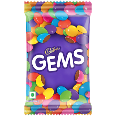 Cadbury Gems Chocolate, 7.34 g