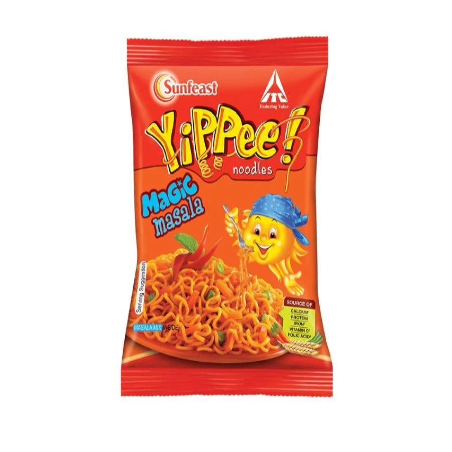 YiPPee Magic Masala Noodles with Added Veggies, 23.5 g