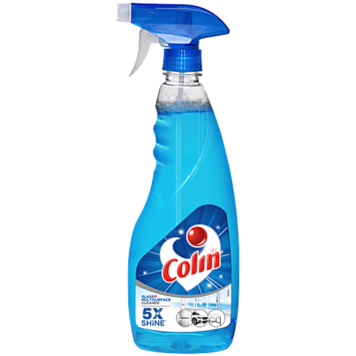 Colin Glass & Surface Cleaner Liquid Spray - Regular, 500 ml Bottle