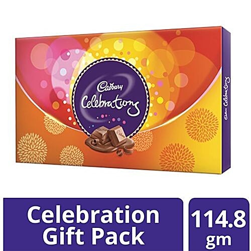 Cadbury Celebrations Assorted Chocolate Gift Pack, 118 g