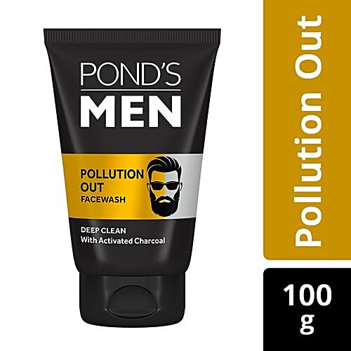 Pond's Men Pollution Out Face Wash, 100 g