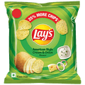 Lay's American Style Cream & Onion Flavour Potato Chips, 12 g