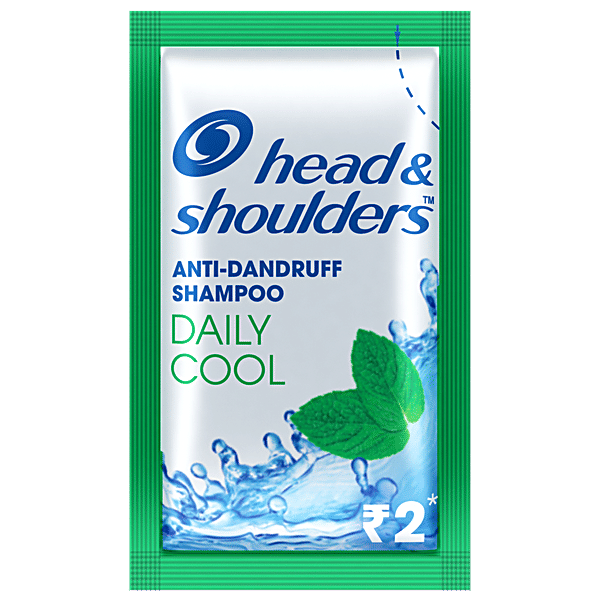 5 Sachet of ₹2 Head & Shoulders Daily Cool Shampoo, 25 ml