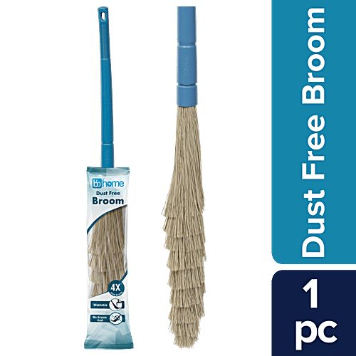 Dust Free Broom/Plastic Broom/Jhadu, 1 Pc
