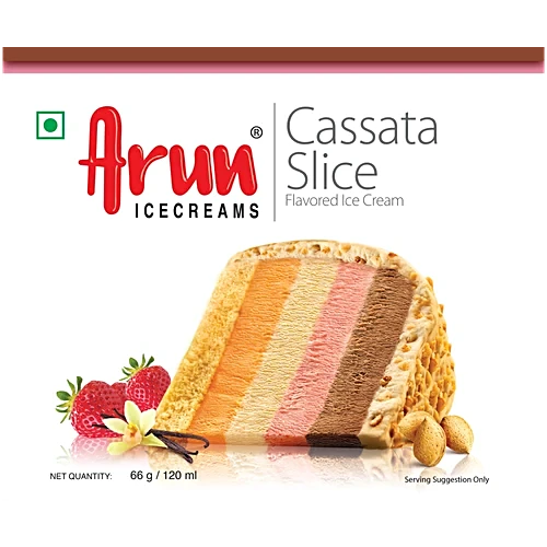 Arun Cassata Slice Exotic, 120 ml