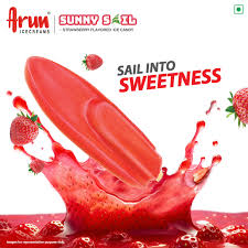 Arun Sunny Sail Strawberry Bar, 40 ml