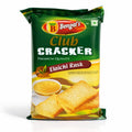 Packaging of Bengal's Club Cracker Elaichi Rusk on a white background