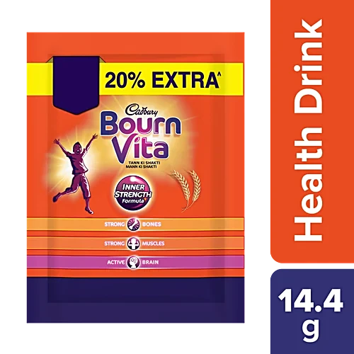 Cadbury Bournvita Nutrition Drink, 14. 4 g