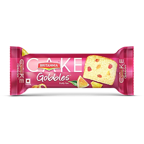 Britannia Gobbles Fruity Fun Cake
