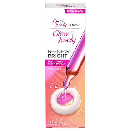 Glow & Lovely Re-New Bright Multi Vitamin Serum in Cream, 25 g