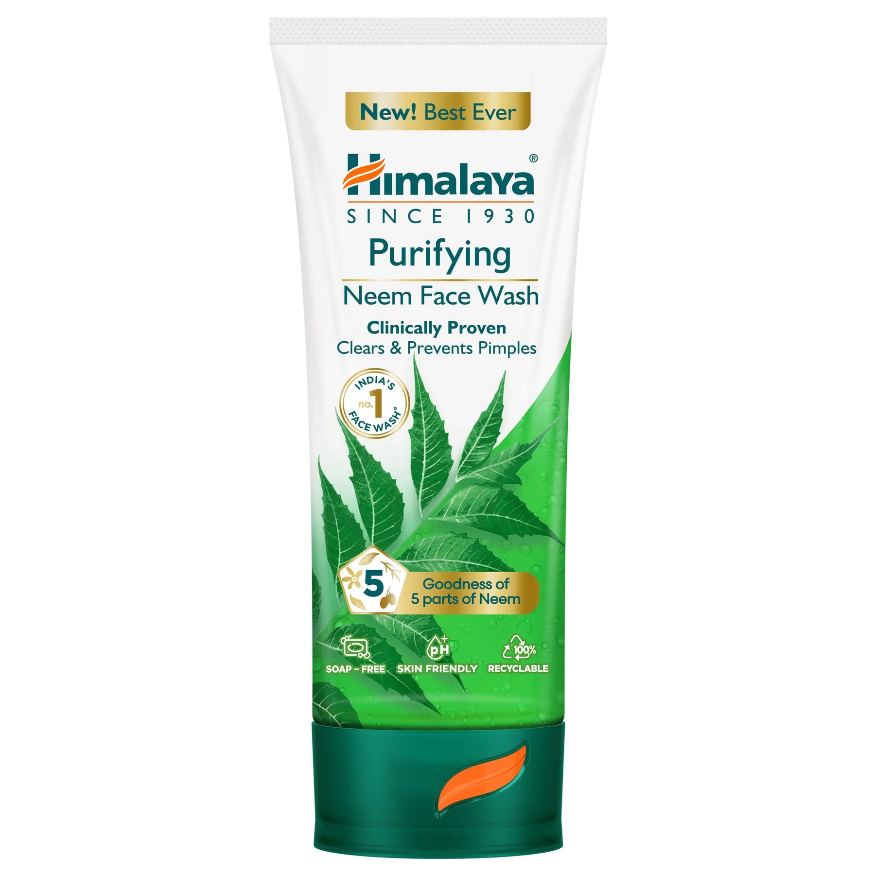 Himalaya Purifying Neem Pack Face Wash, 19 ml