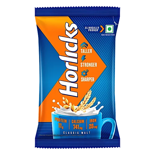 Horlicks Classic Malt, 21 g Pouch