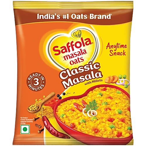 Saffola Classic Masala Oats, 38 g