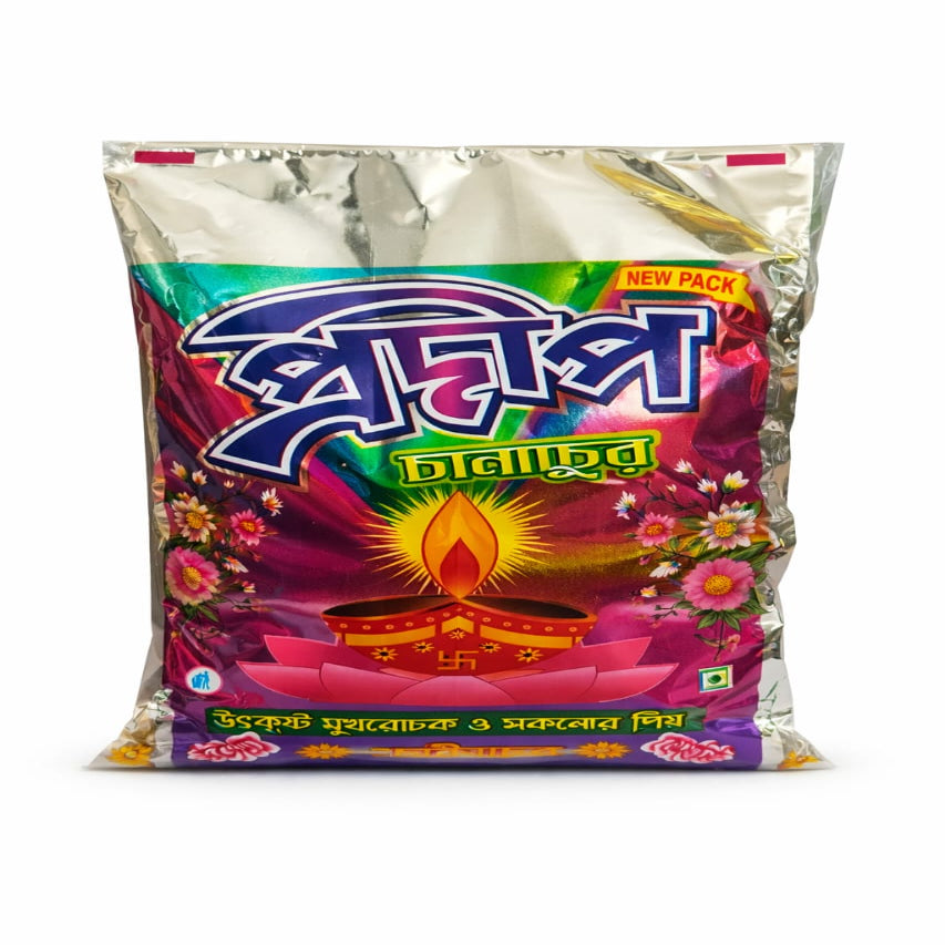 Colorful packaging of a product with text and graphics on a white background
