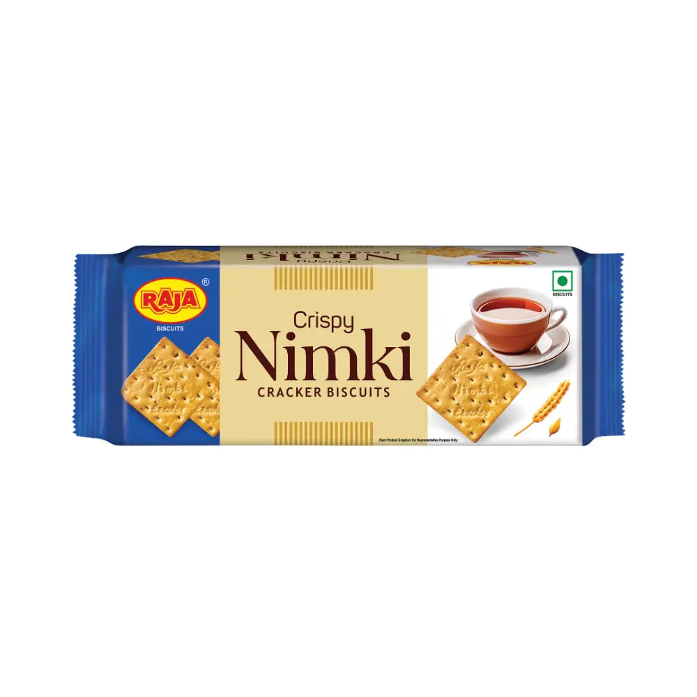 Raja Nimki Crispy Cracker Biscuits, 250 g