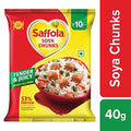 Saffola Meal Maker Soya Chunks, 40 g Pouch