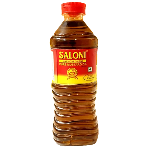 Saloni Mustard Oil Bottle, 500 ml