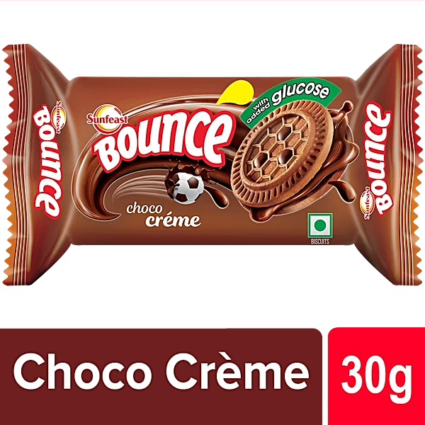 Sunfeast Bounce Choco Creme Cookies, 30 g