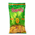 Green packet of Tikkapati with text on a white background