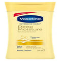 Vaseline Intensive Care Deep Moisture body lotion packaging on a white background