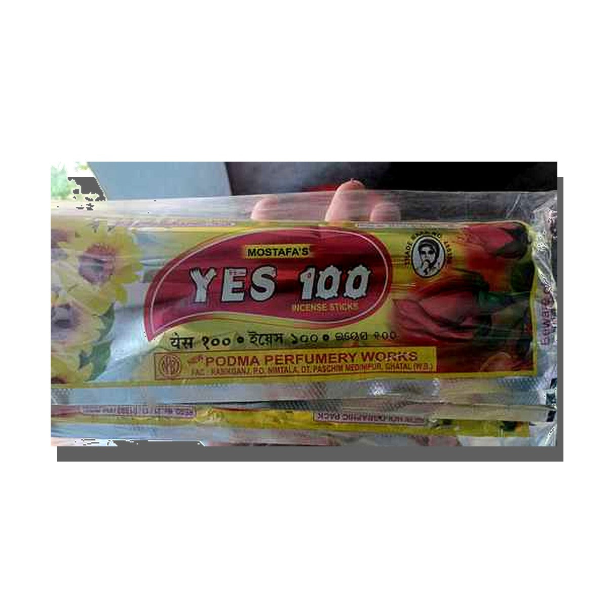 YES 100 Incense Sticks / Agarbathi, 1 pc