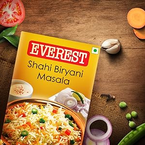 Everest Shahi Biryani Masala, 8 g Carton
