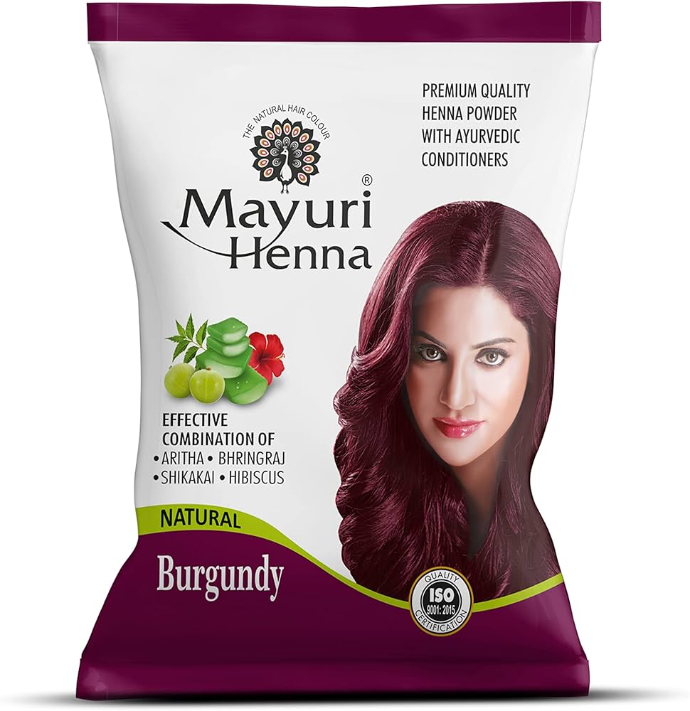 Mayuri Henna Burgundy, 30 g