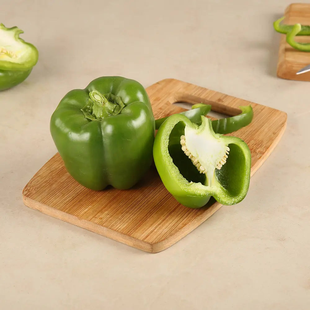 SS Fresh Green Capsicum / Shimla Mirch, 500 g
