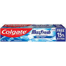 Colgate MaxFresh Toothpaste, 70g + 11g
