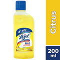 Lizol Disinfectant Surface & Floor Cleaner Liquid - Citrus, 200 ml