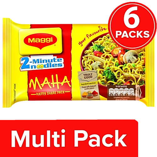 Maggi 2-Minute Instant Noodles, Packs of 6, 420 g