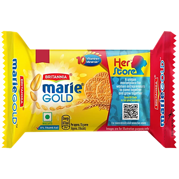Britannia Marie Gold Biscuits, 68 g