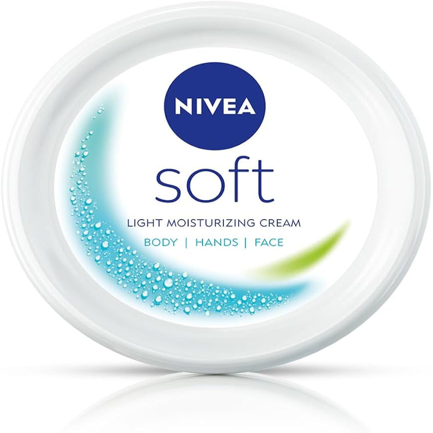 Nivea Soft Light Moisturizer For Face, Hand & Body, 24.6 ml