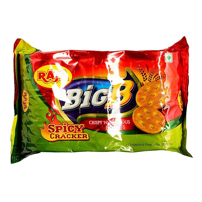 Raja Big-B Spicy Cracker, 200 g