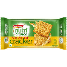 Britannia Nutri Choice Sugar Free Cracker, 60 g